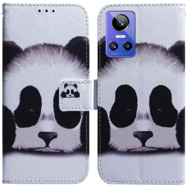 Kožna Futrola Realme GT Neo 3 Tužna Panda