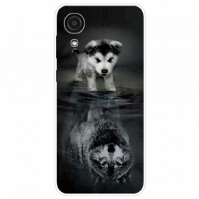 Maskica Samsung Galaxy A03 Core Puppy Dream