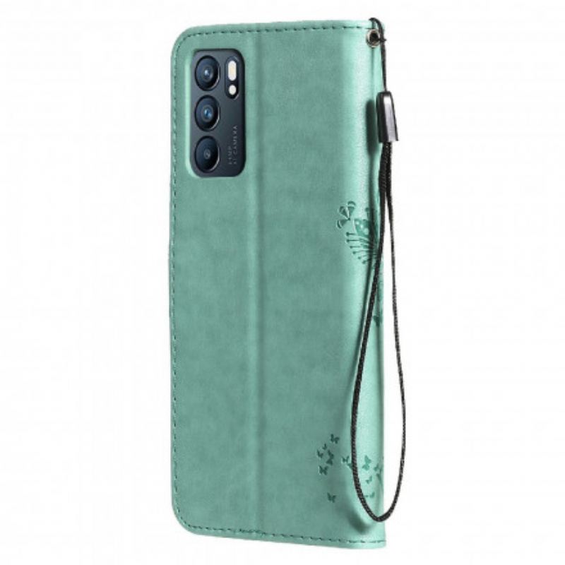 Futrola Oppo Reno 6 5G Tree And Strappy Cat