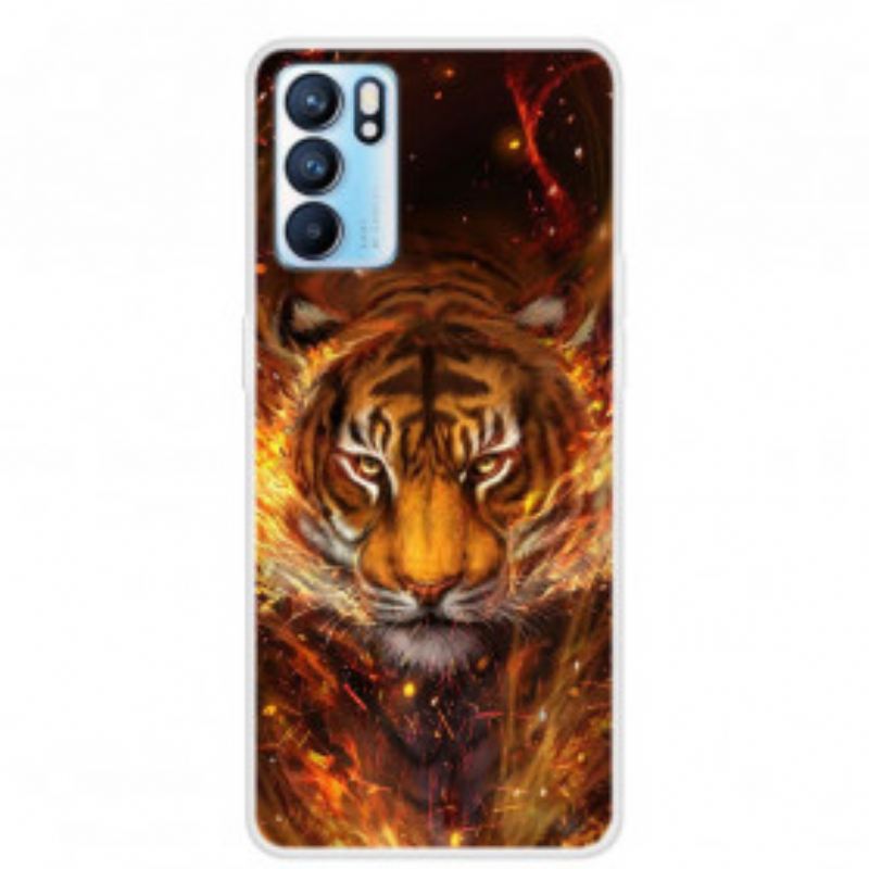 Maskica Oppo Reno 6 5G Fleksibilni Tigar