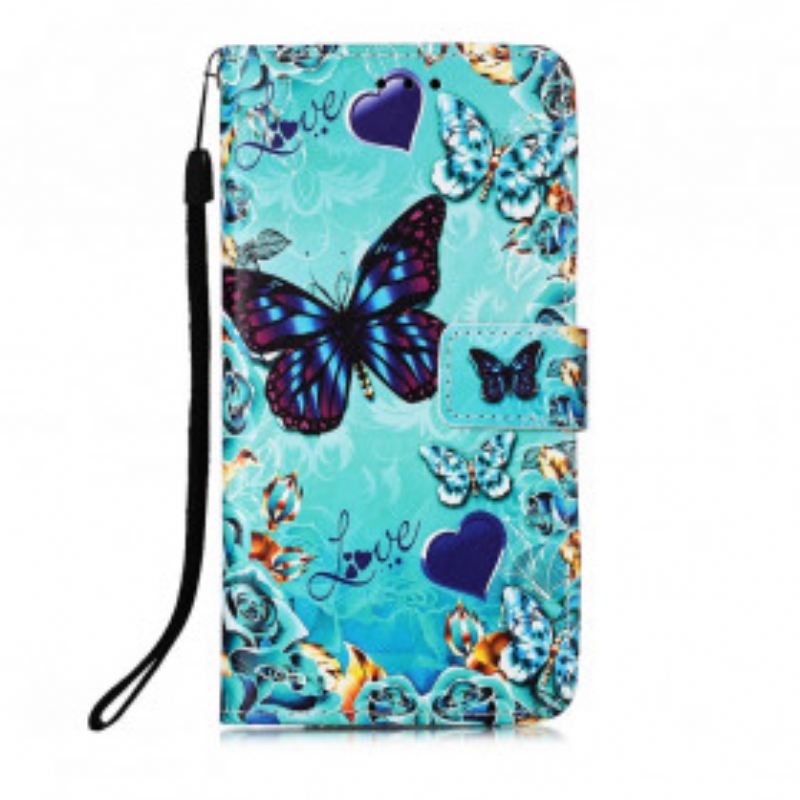 Futrola Poco M3 Love Butterflies Strappy