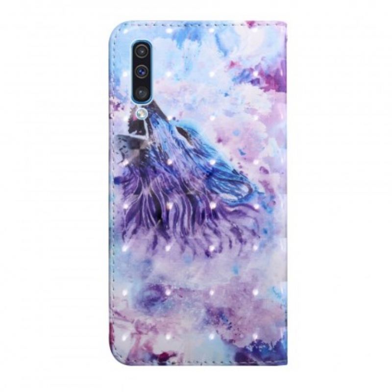 Futrola Samsung Galaxy A50 Akvarel Vuk