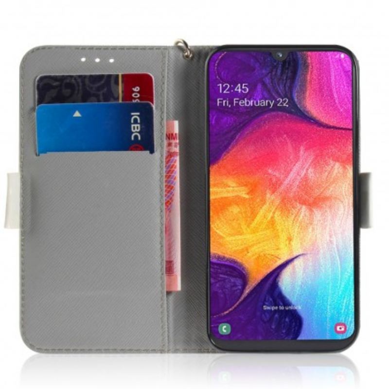 Futrola Samsung Galaxy A50 Cvjetna Grana S Remenom