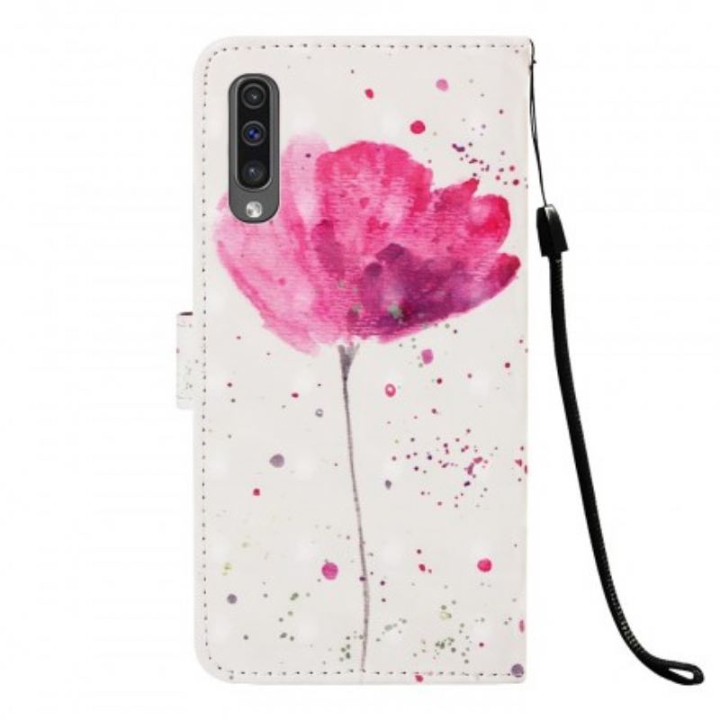 Maskica Samsung Galaxy A50 Akvarel Mak