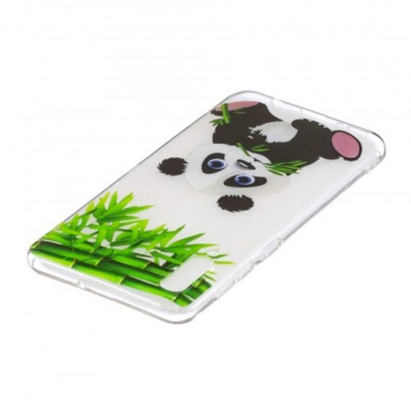 Maskica Samsung Galaxy A50 Besprijekorno Panda Eat