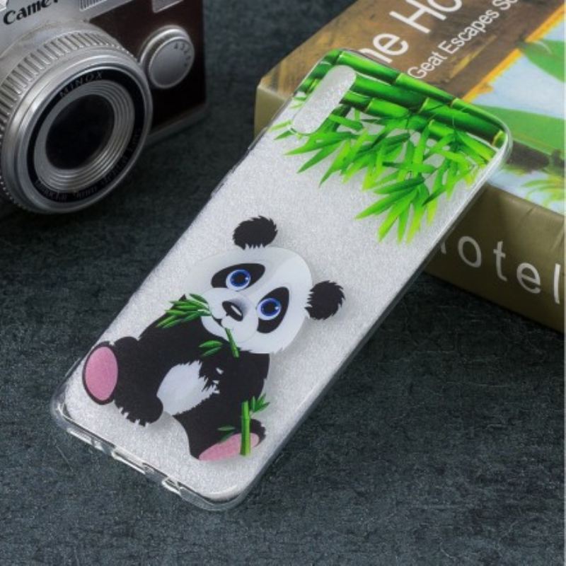 Maskica Samsung Galaxy A50 Besprijekorno Panda Eat