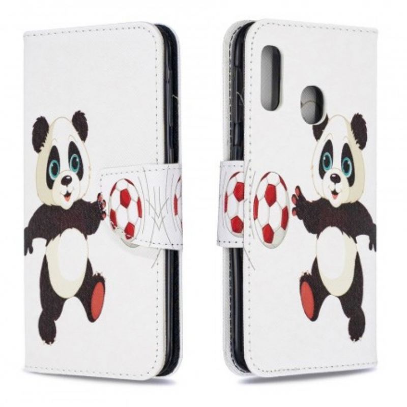 Futrola Samsung Galaxy A20e Panda Nogomet