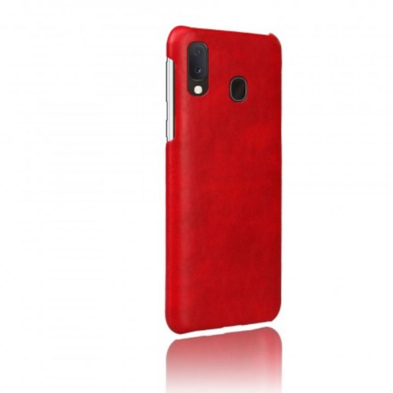 Maskica Samsung Galaxy A20e Litchi Performance Leather Effect