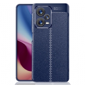 Maskica Xiaomi Redmi Note 12 Pro Plus Efekt Dvostruke Linije Litchi Kože