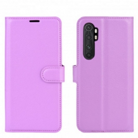 Kožna Futrola Xiaomi Mi Note 10 Lite Klasična Umjetna Koža