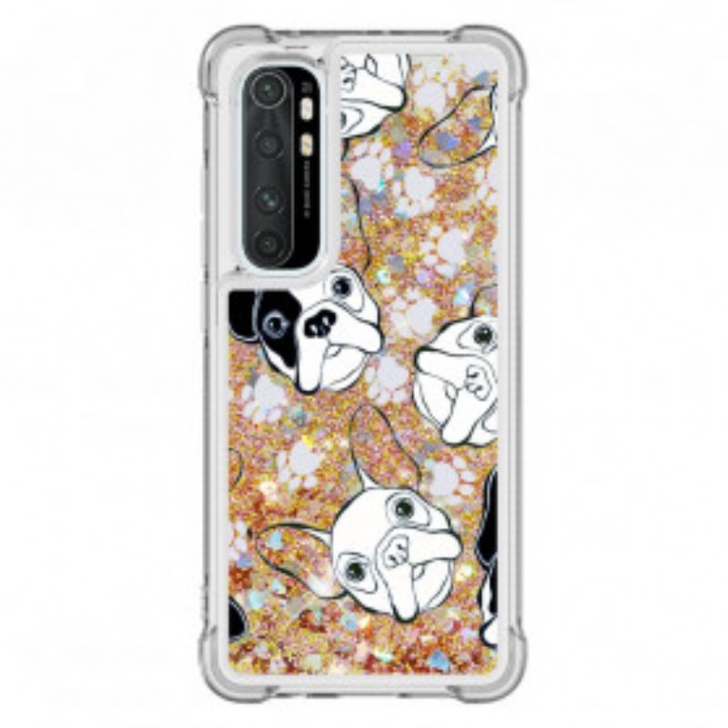 Maskica Xiaomi Mi Note 10 Lite Mr Dog Sequins