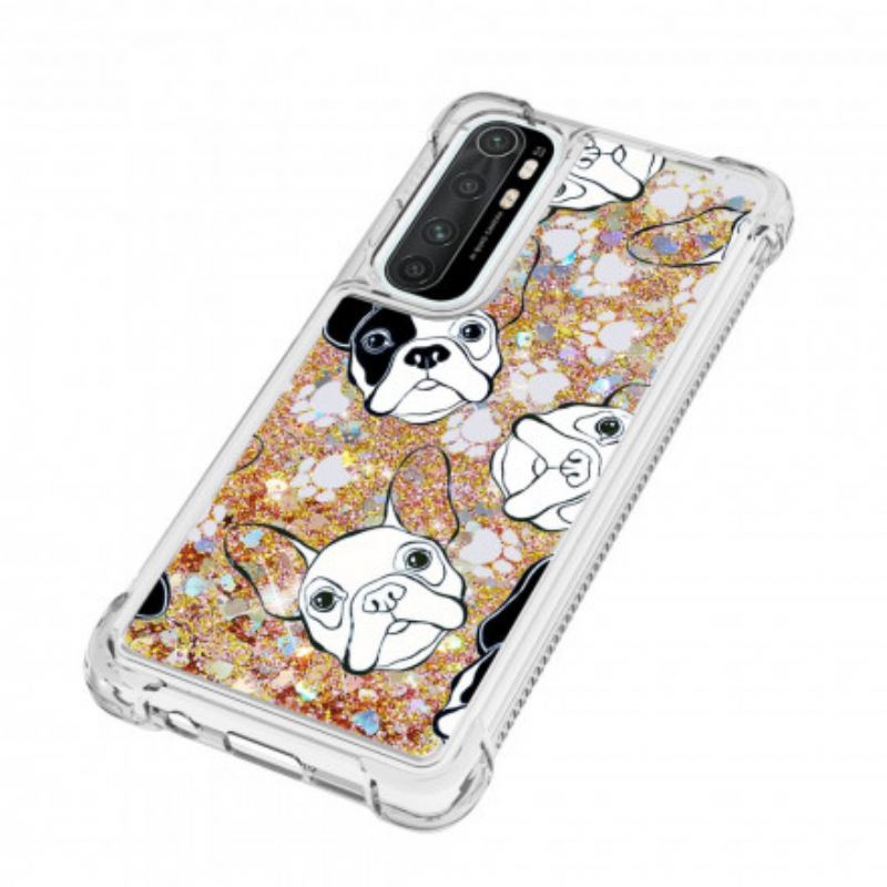 Maskica Xiaomi Mi Note 10 Lite Mr Dog Sequins