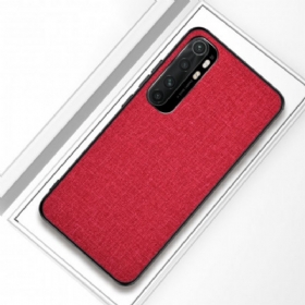 Maskica Xiaomi Mi Note 10 Lite Tekstura Tkanine