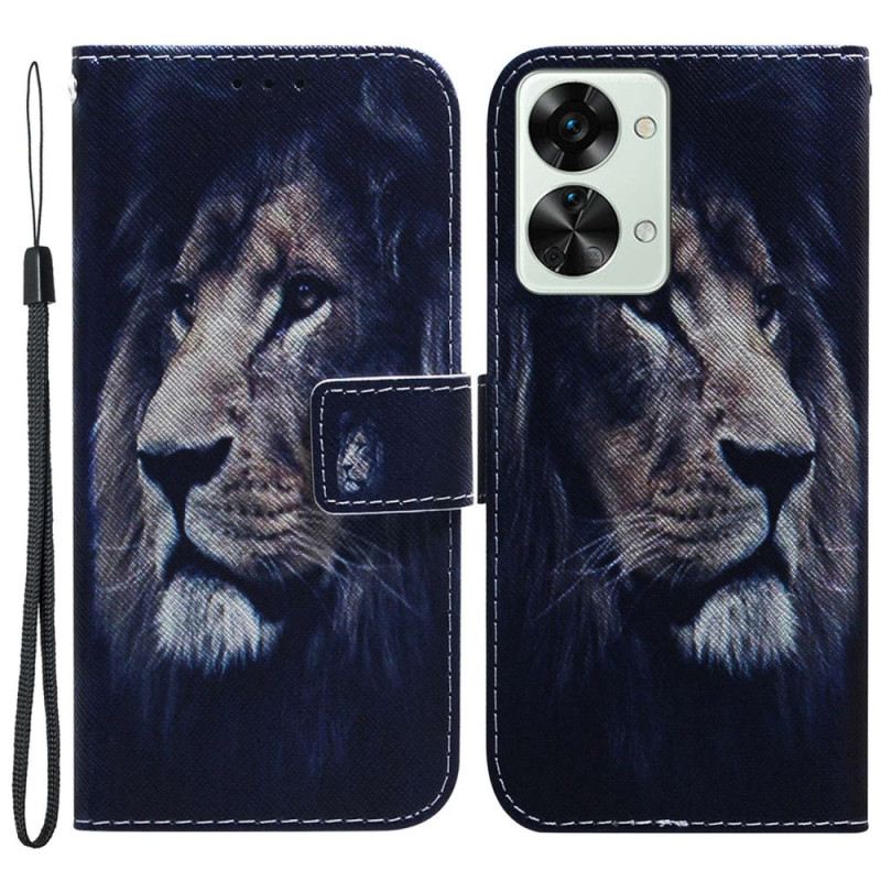 Futrola OnePlus Nord 2T 5G Lanyard Night Lion