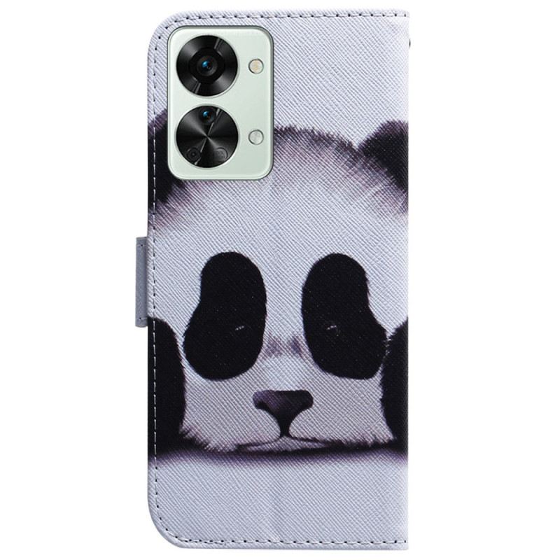 Kožna Futrola OnePlus Nord 2T 5G Panda S Remenčićima