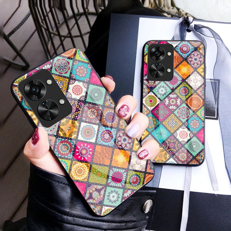 Maskica OnePlus Nord 2T 5G Patchwork Magnetski Držač