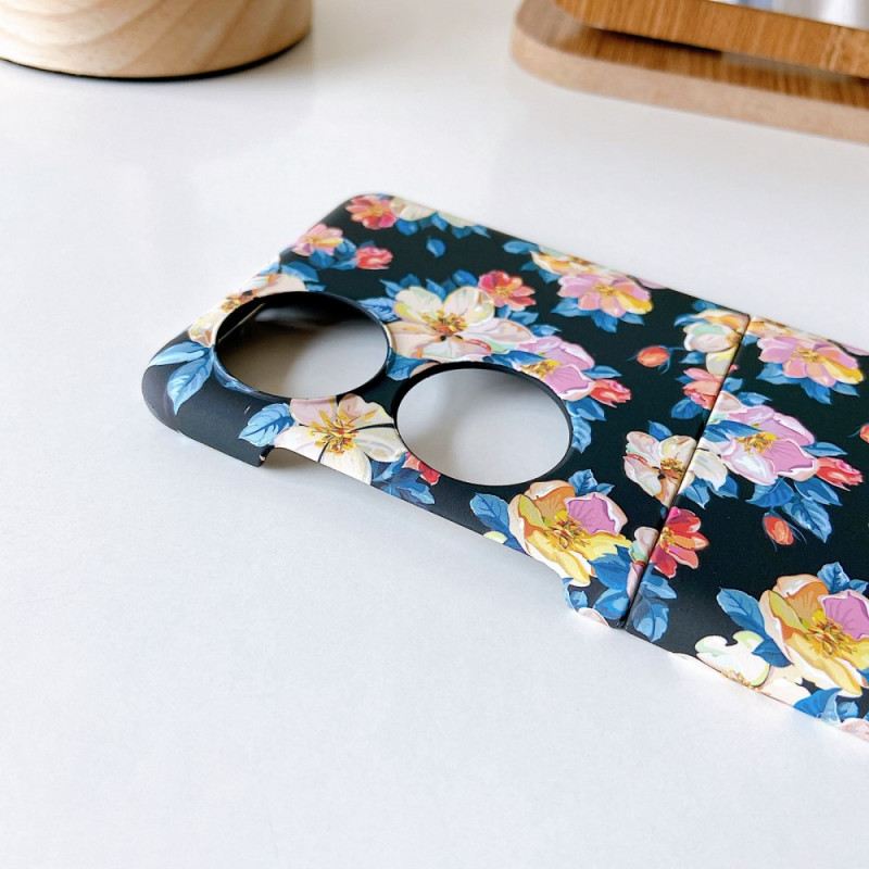 Maskica Huawei P50 Pocket Cvijeće