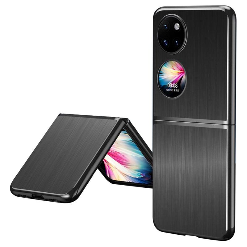 Maskica Huawei P50 Pocket Efekt Brušenog Metala