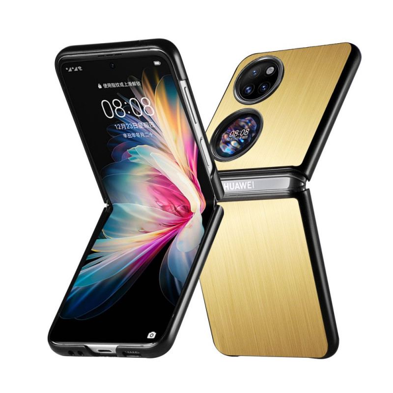 Maskica Huawei P50 Pocket Efekt Brušenog Metala