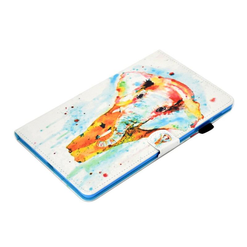 Flip Futrola Samsung Galaxy Tab S6 Lite Akvarel Slon