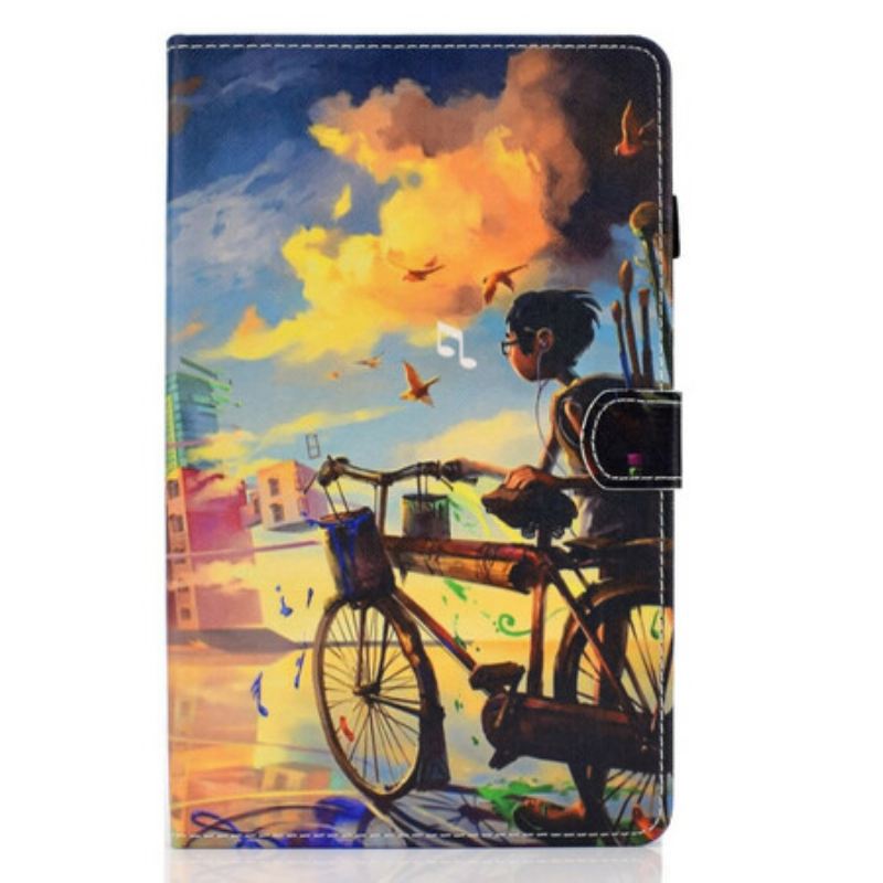 Flip Futrola Samsung Galaxy Tab S6 Lite Bicikl Art