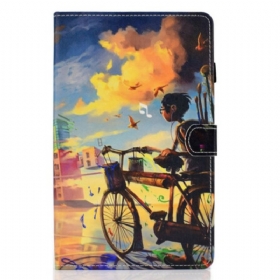 Flip Futrola Samsung Galaxy Tab S6 Lite Bicikl Art