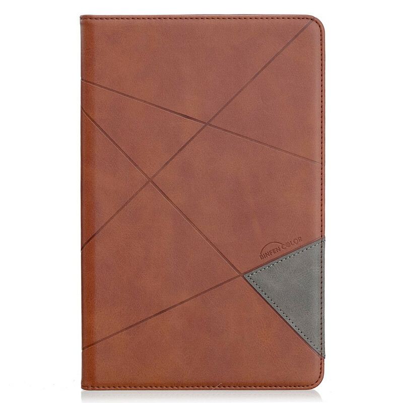 Flip Futrola Samsung Galaxy Tab S6 Lite Geometry Leather Effect