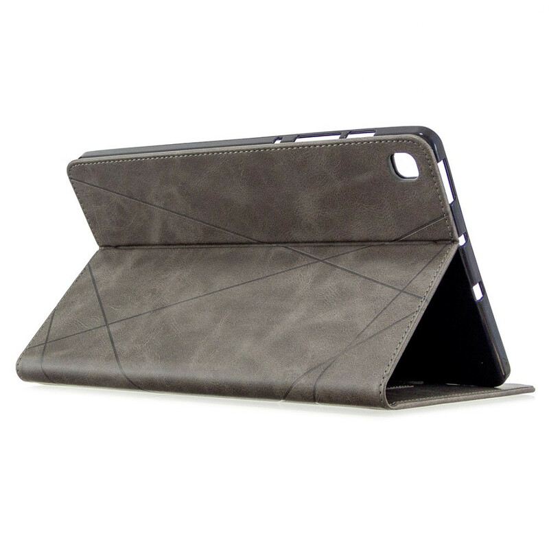 Flip Futrola Samsung Galaxy Tab S6 Lite Geometry Leather Effect