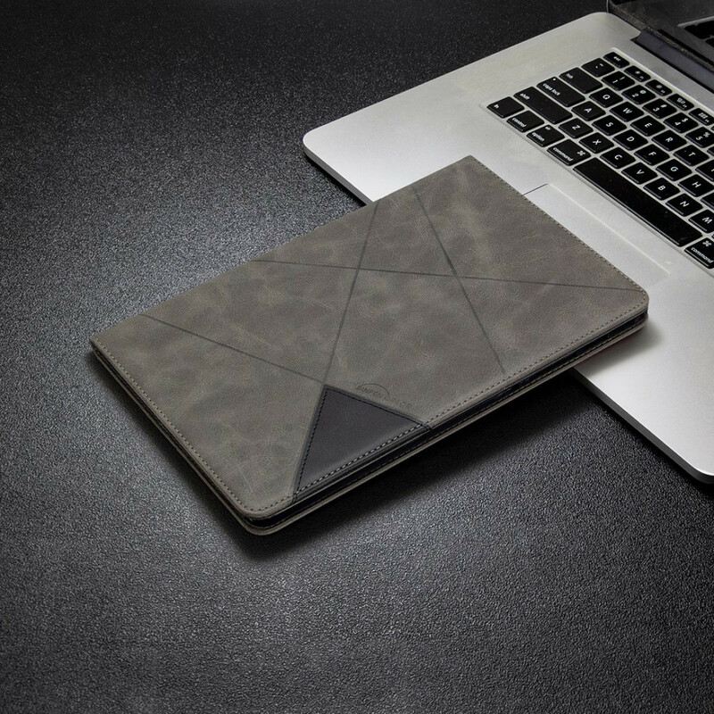 Flip Futrola Samsung Galaxy Tab S6 Lite Geometry Leather Effect