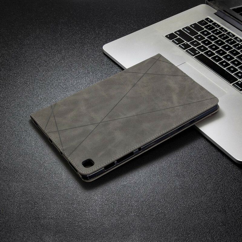 Flip Futrola Samsung Galaxy Tab S6 Lite Geometry Leather Effect