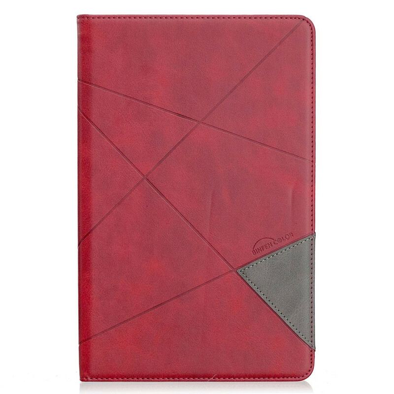 Flip Futrola Samsung Galaxy Tab S6 Lite Geometry Leather Effect