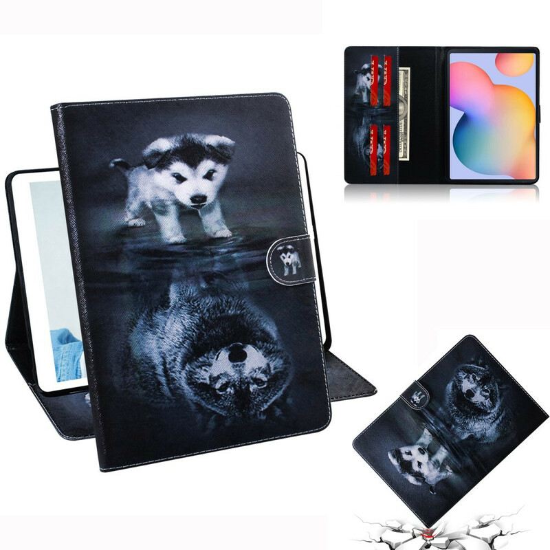 Flip Futrola Samsung Galaxy Tab S6 Lite Puppy Dream