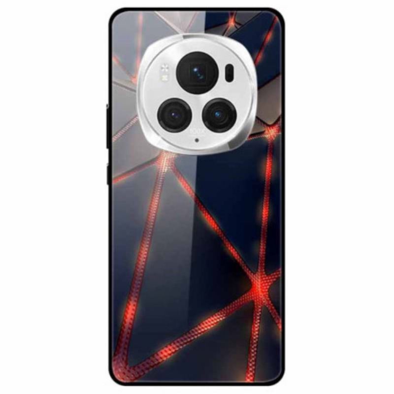 Maskica Honor Magic 6 Pro Kaljeno Staklo Crvenim Laserom