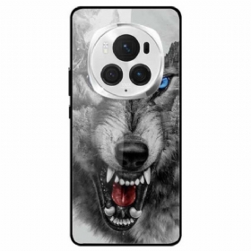 Maskica Honor Magic 6 Pro Kaljeno Staklo Mountain Wolf