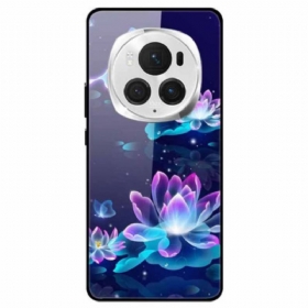 Maskica Honor Magic 6 Pro Svjetleće Lotus Kaljeno Staklo