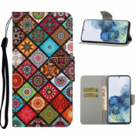 Futrola Samsung Galaxy S21 Ultra 5G Patchwork Mandale S Uzicom