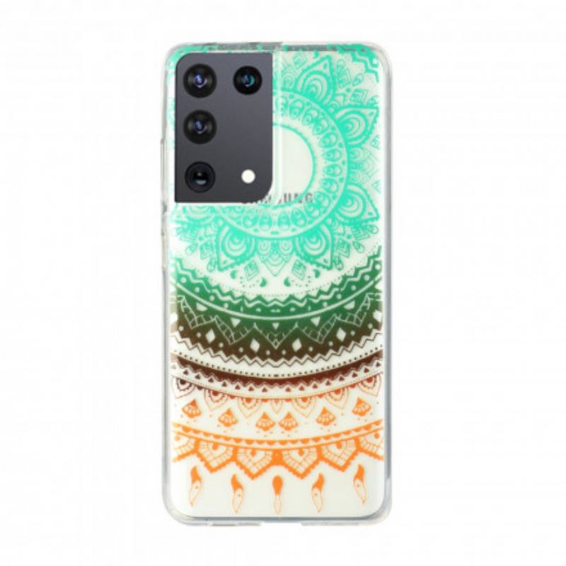 Maskica Samsung Galaxy S21 Ultra 5G Bešavna Cvjetna Mandala