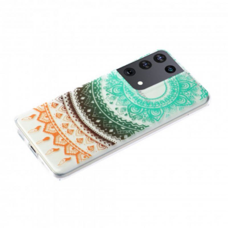 Maskica Samsung Galaxy S21 Ultra 5G Bešavna Cvjetna Mandala