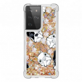 Maskica Samsung Galaxy S21 Ultra 5G Mr Dog Sequins