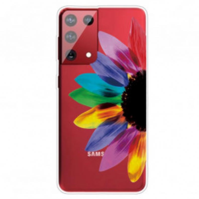 Maskica Samsung Galaxy S21 Ultra 5G Šareni Cvijet