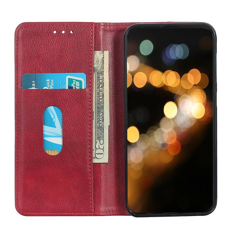 Flip Futrola Xiaomi Redmi Note 9S / 9 Pro Kožna Futrola Elegance Split Koža