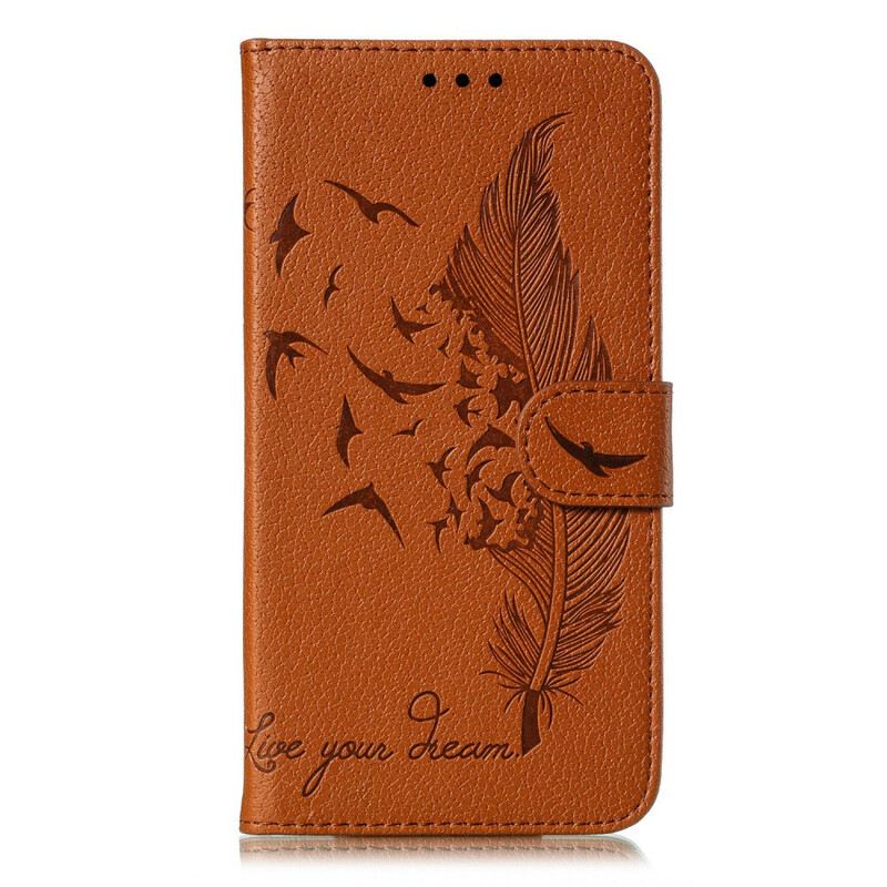 Futrola Xiaomi Redmi Note 9S / 9 Pro Feather Živi Svoj San