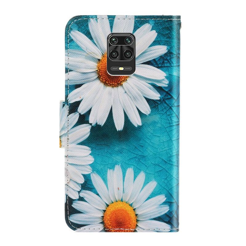 Kožna Futrola Xiaomi Redmi Note 9S / 9 Pro Thong Daisies