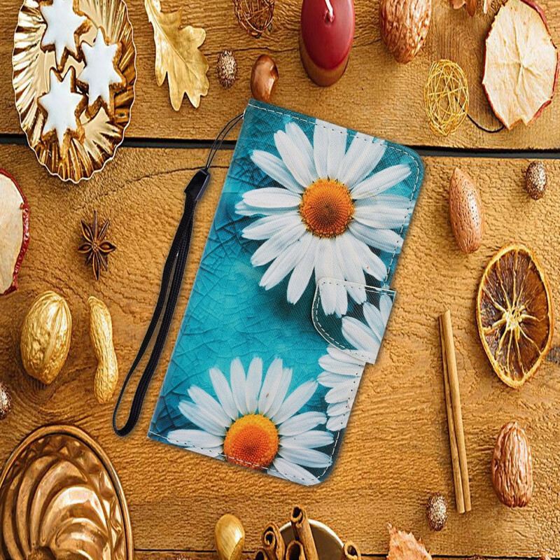 Kožna Futrola Xiaomi Redmi Note 9S / 9 Pro Thong Daisies