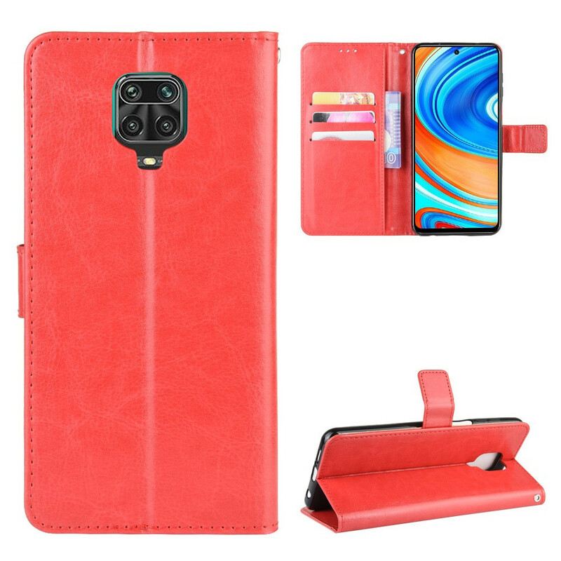 Kožna Futrola Xiaomi Redmi Note 9S / 9 Pro Upadljiva Umjetna Koža