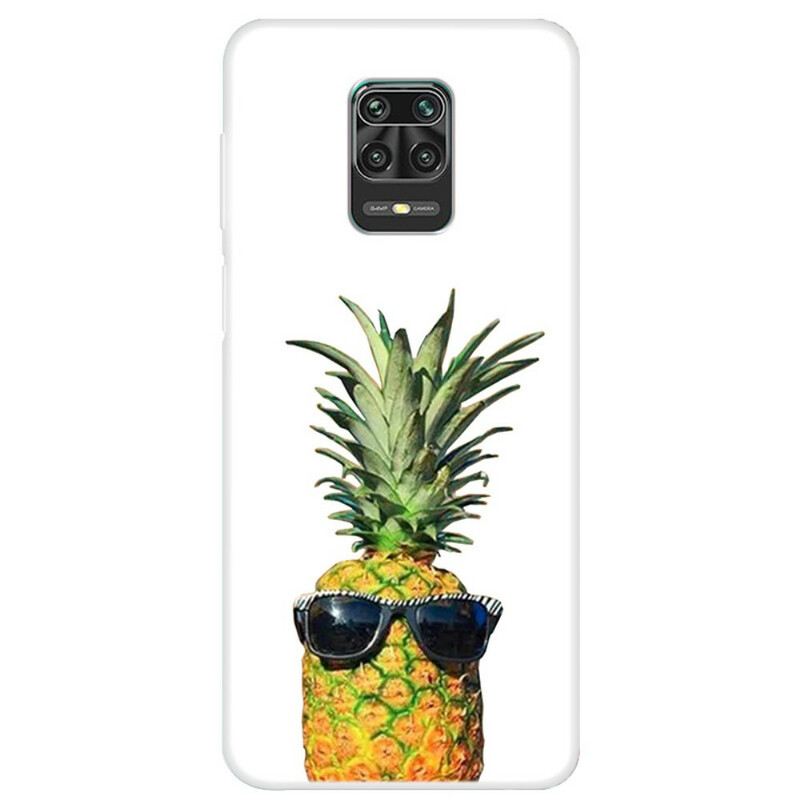 Maskica Xiaomi Redmi Note 9S / 9 Pro Ananas S Naočalama