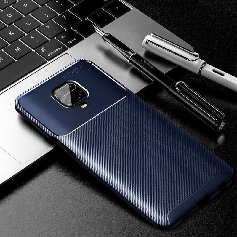 Maskica Xiaomi Redmi Note 9S / 9 Pro Fleksibilna Tekstura Karbonskih Vlakana