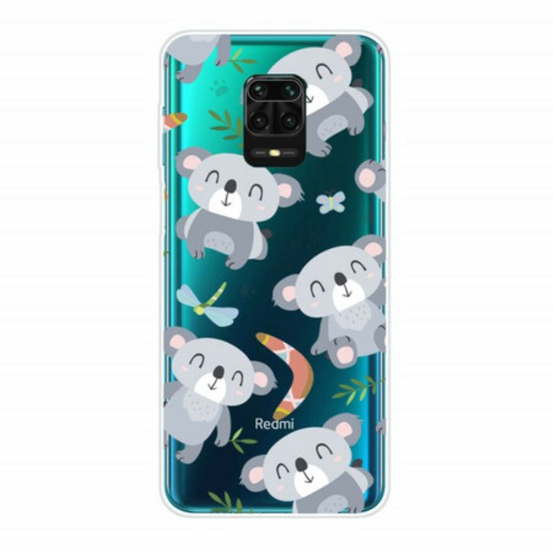 Maskica Xiaomi Redmi Note 9S / 9 Pro Male Sive Pande