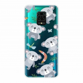 Maskica Xiaomi Redmi Note 9S / 9 Pro Male Sive Pande