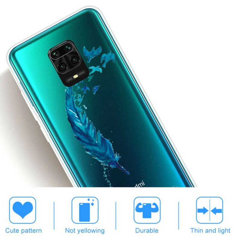 Maskica Xiaomi Redmi Note 9S / 9 Pro Prekrasno Plavo Pero